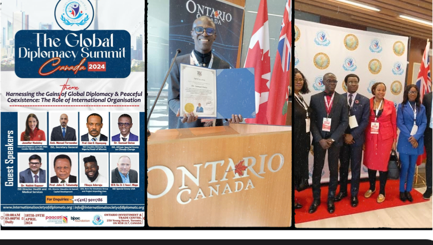 Participants at the 2024 Global Diplomacy Summit in Toronto