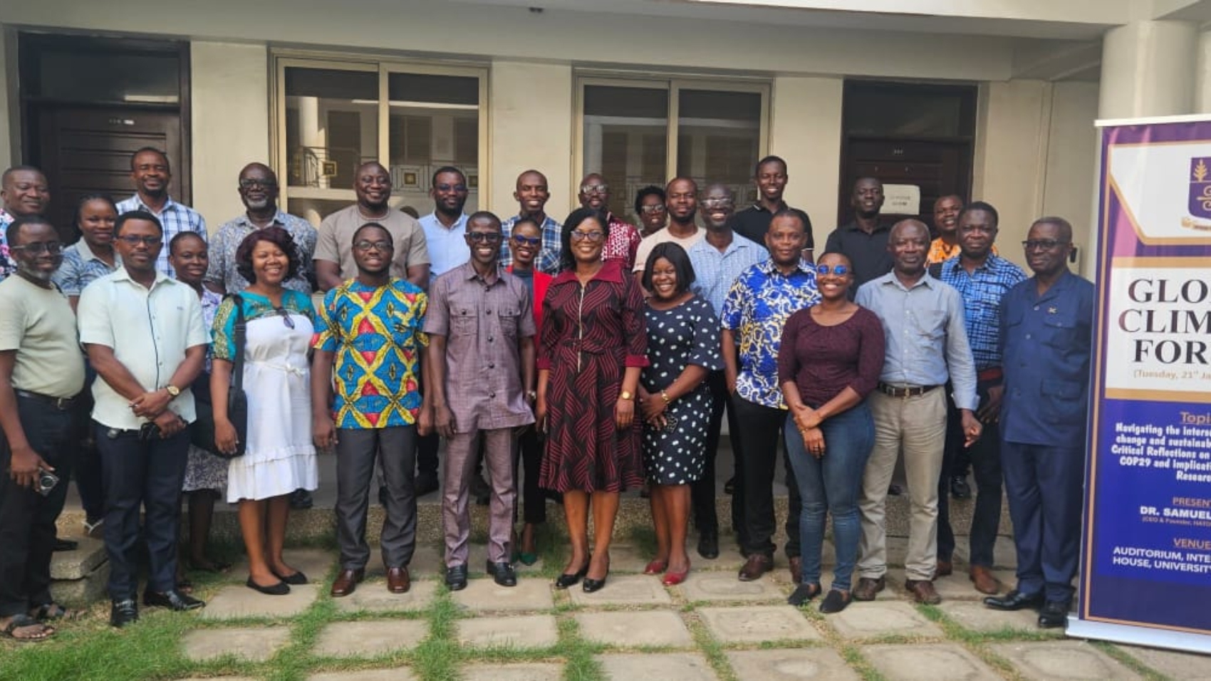 DR. DOTSE DELIVERS A KEYNOTE PRESENTATION ON GLOBAL CLIMATE FORUM